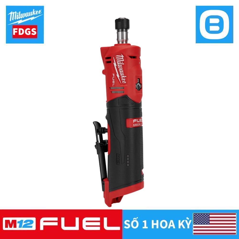 Milwaukee M12 FDGS, Máy mài khuôn, 12V, Màu đỏ đen, 18393007