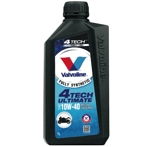 Valvoline 4Tech Ultra 10W-40, Dầu nhớt cao cấp tổng hợp cho xe phân khối lớn