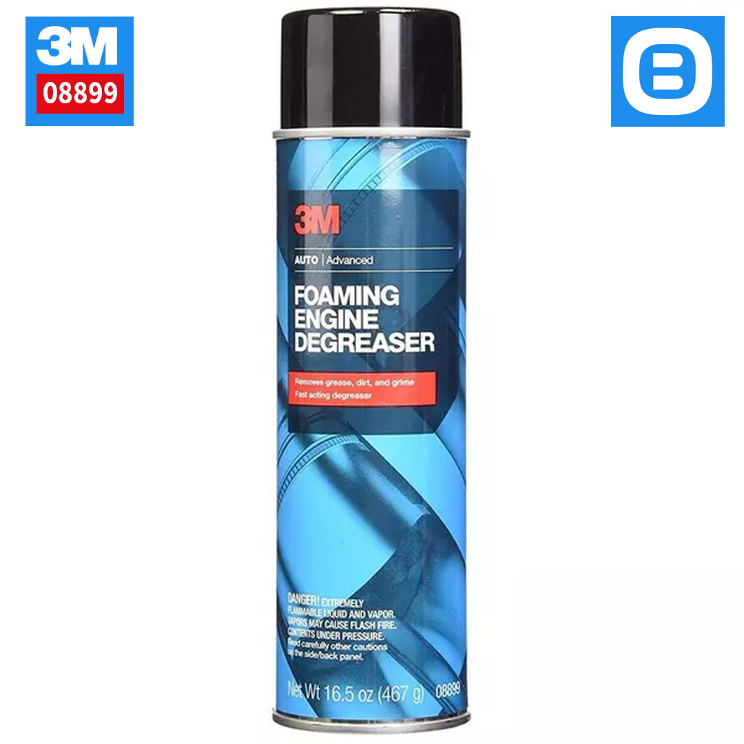 3M 08899 Foaming Engine Degreaser, Dung dịch làm sạch động cơ, 467gr