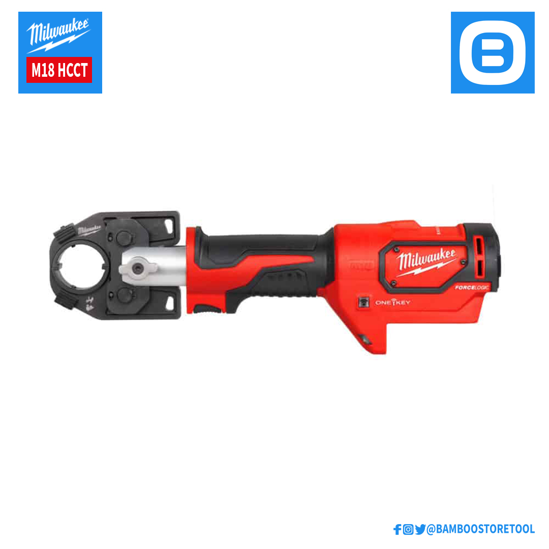 Milwaukee M18 HCCT, Máy bấm cốt, 18V, 6T, Màu đỏ đen, 18160014