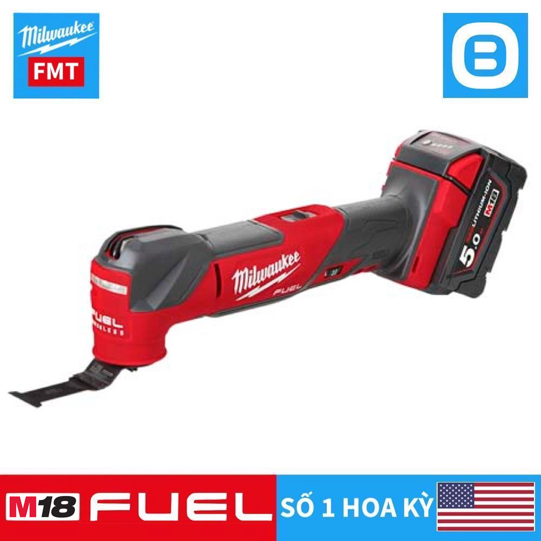 Milwaukee M18 FMT, Máy cắt đa năng, 18V, Màu đỏ đen, 18517009