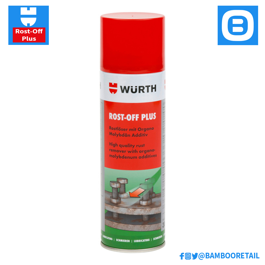 Wurth Rust Remover Rost-Off Plus, Chất tẩy rỉ sét, 300ml, 0890200