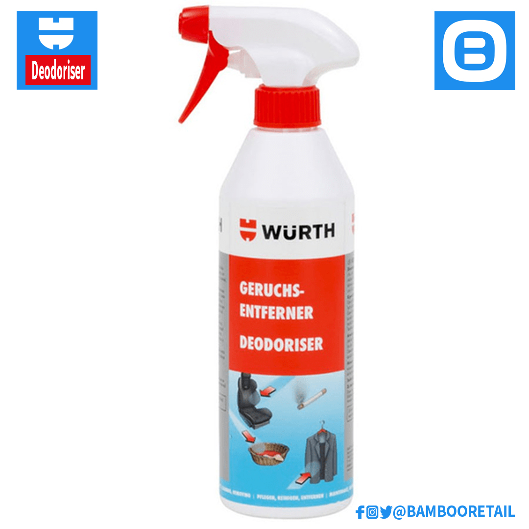 Wurth Deodoriser, Chất khử mùi nội thất, 500ml, 089313920