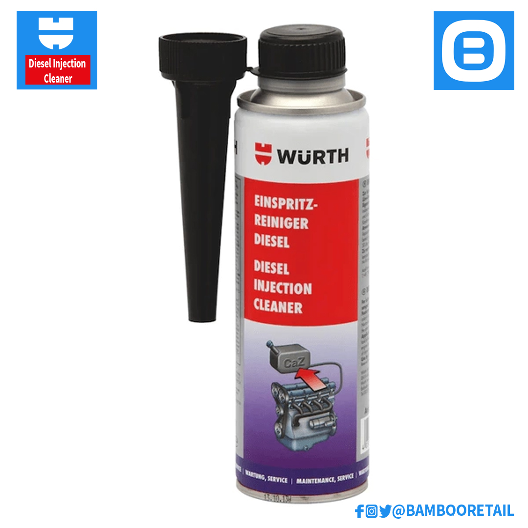 Wurth Diesel Injection Cleaner, Phụ gia súc béc dầu, 300ml, 5861011300