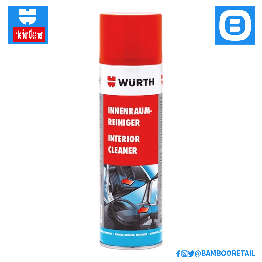 Wurth Interior Cleaner, Chất vệ sinh nội thất hoạt tính, 500ml, 0893033