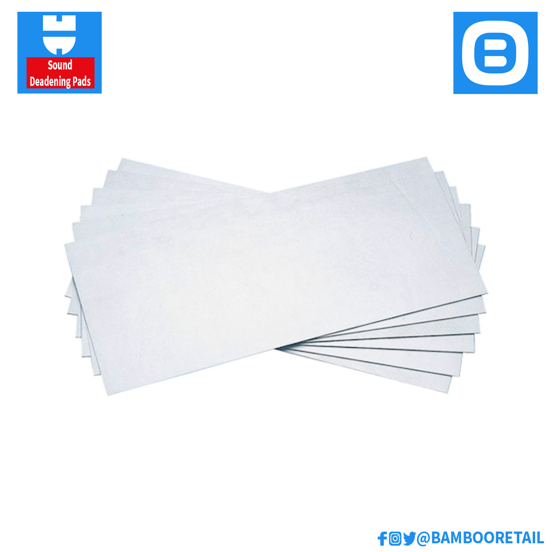 Wurth Sound Deadening Pads, Tấm tiêu âm cửa bitumen Polypropylene, 550x250x2mm, Hộp 6 tấm, Màu xám, 0890100060