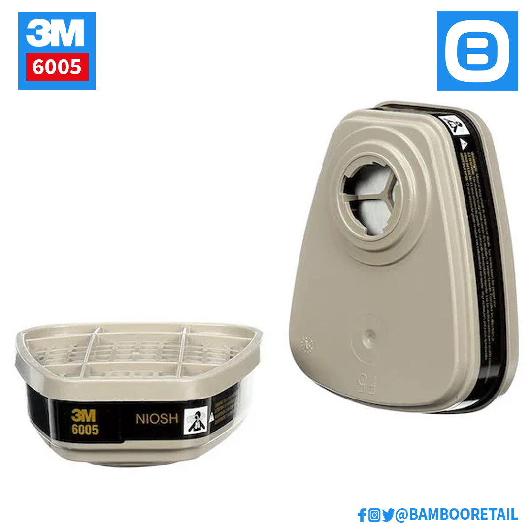 3M 6005, Phin lọc Formaldehyde và hơi hữu cơ, Màu đen