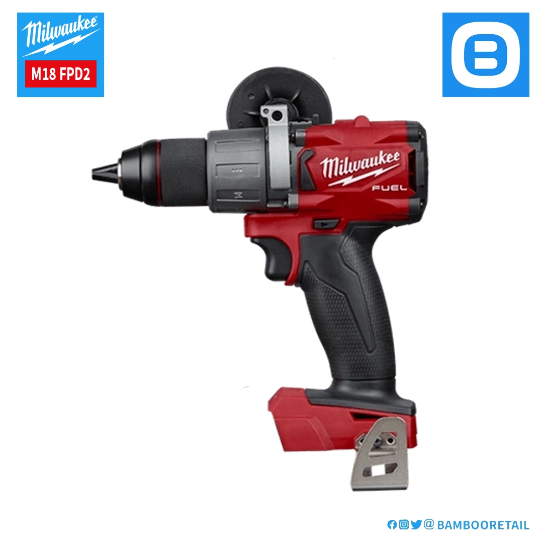 Milwaukee, Combo 2 - Sản phẩm hot - Bừng ưu đãi, 1 Máy khoan động lực M18 FPD2-0, 2 Pin M18B4, 1 Sạc M12-18C, 1 Máy vặn vít M18 FID2-0X