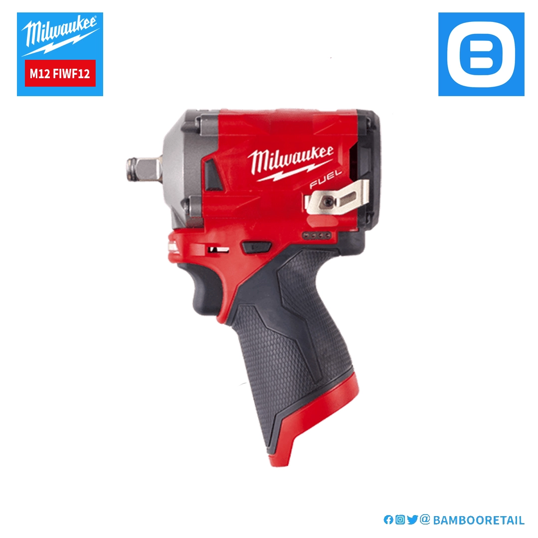 Milwaukee, Combo 4 - Sản phẩm hot - Bừng ưu đãi, 1 Máy siết bu lông M12 FIWF12-0C, 1 Pin M12B6, 1 Sạc C12C, 1 Cặp găng tay chống cắt Level 1, 1 Bộ đầu khẩu 14 món