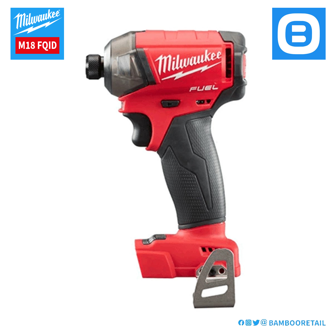 Milwaukee M18 FQID, Máy vặn vít thủy lực, 18V, Màu đỏ đen
