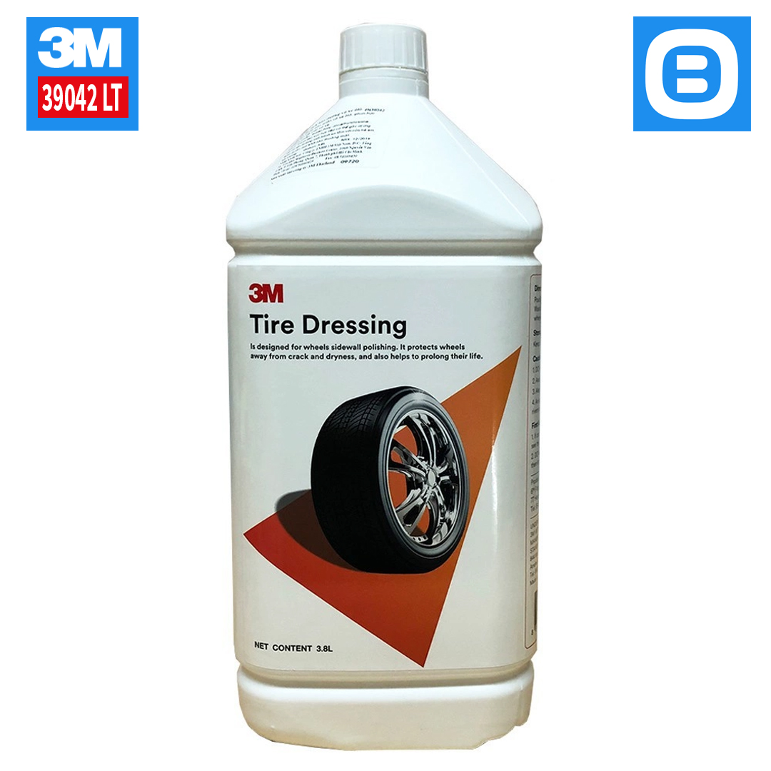 3M 39042 LT-3.8L Tire Dressing, Dung Dịch bảo dưỡng cao su, 3.78 lít