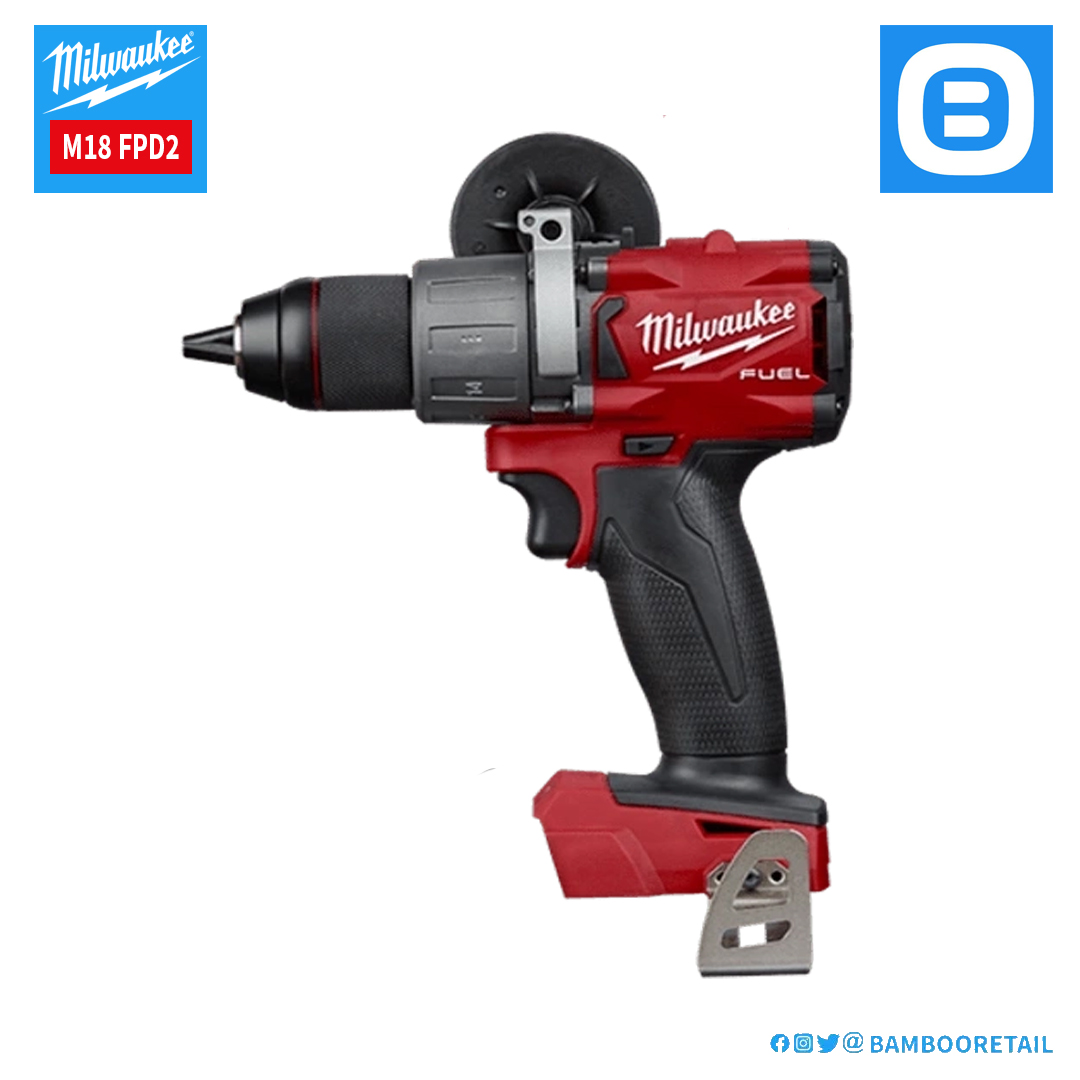 Milwaukee M18 FPD2, Máy khoan động lực, 18V, Màu đỏ đen, 18286011-18286016