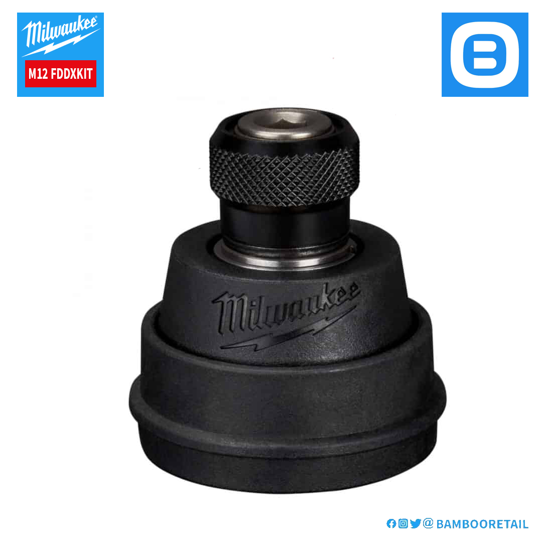 Milwaukee M12 FDDXKIT, Thân máy khoan đa năng 4 đầu, 12V, Màu đỏ đen, 18365009