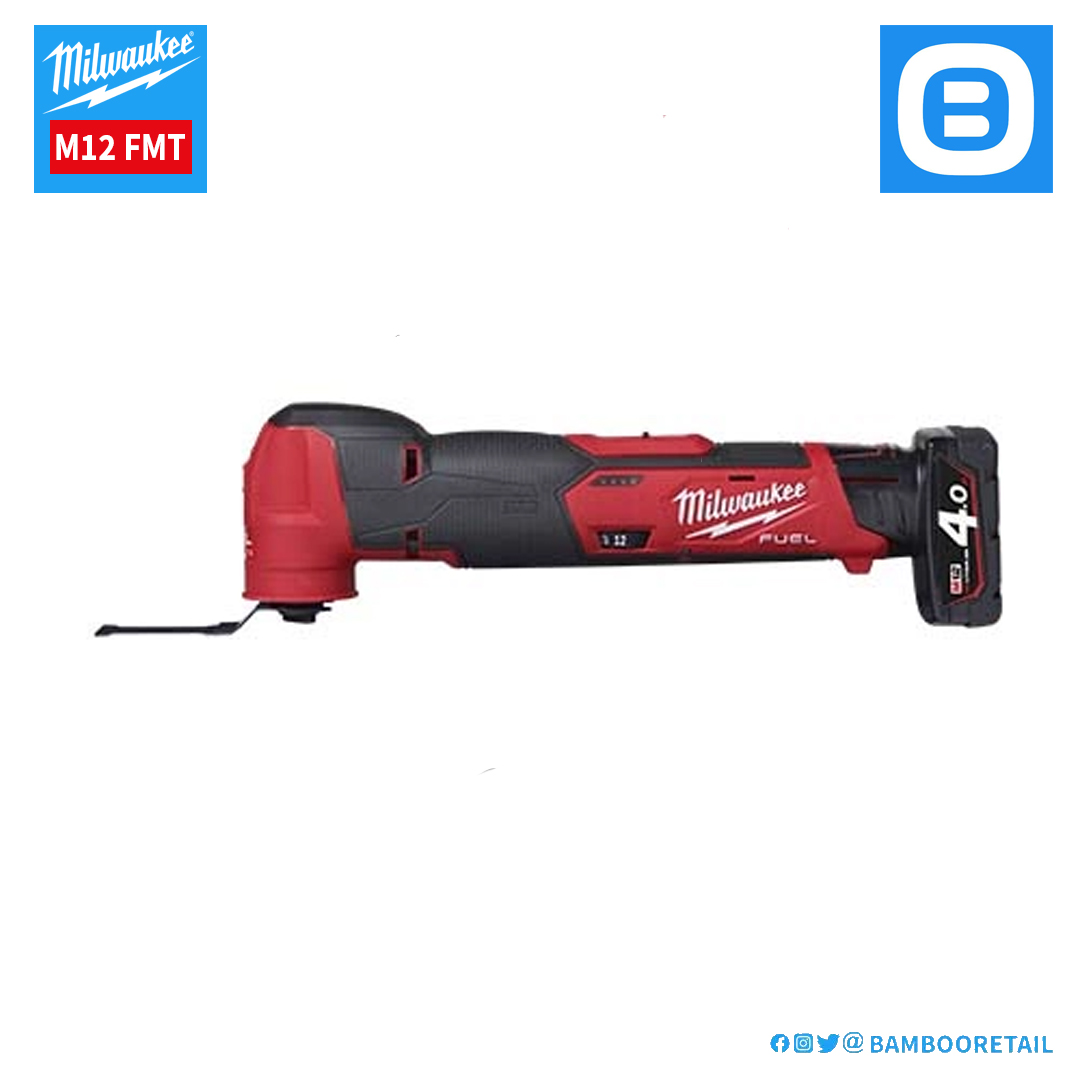 Milwaukee M12 FMT, Máy cắt đa năng, 12V, Màu đỏ đen, 18401008