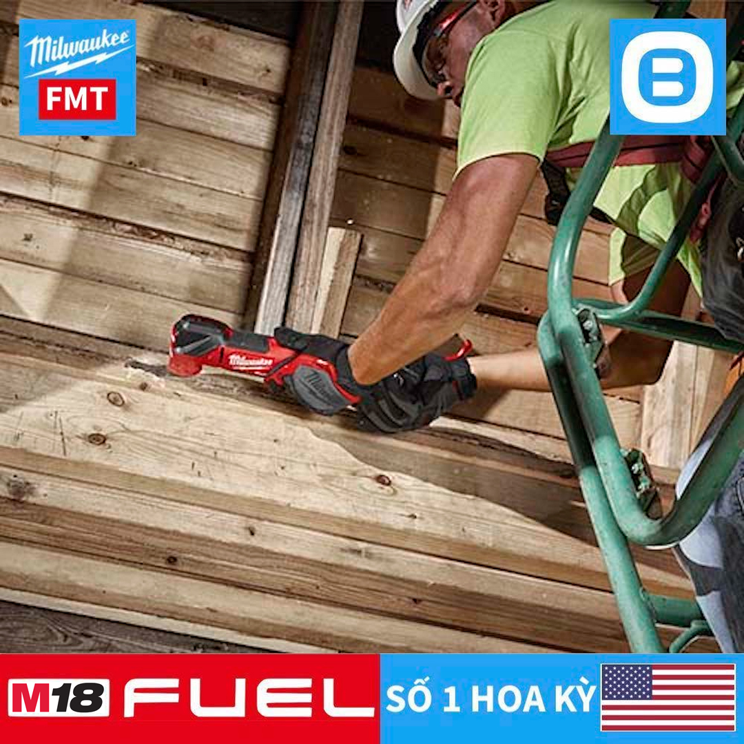 Milwaukee M18 FMT, Máy cắt đa năng, 18V, Màu đỏ đen, 18517009