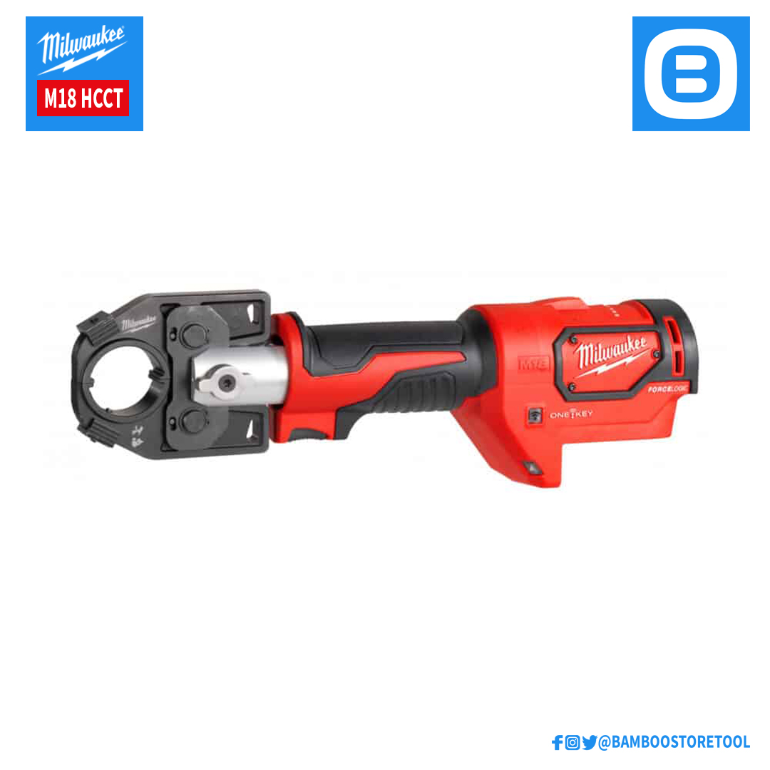 Milwaukee M18 HCCT, Máy bấm cốt, 18V, 6T, Màu đỏ đen, 18160014