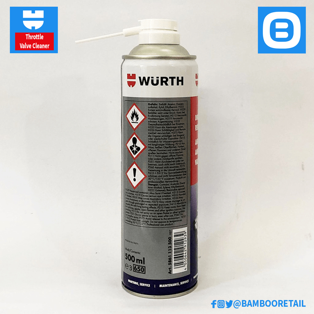 Wurth throttle valve cleaner  Buy throttle valve cleaner