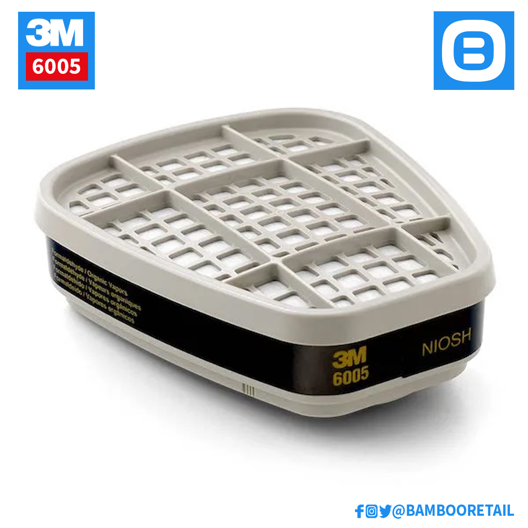 3M 6005, Phin lọc Formaldehyde và hơi hữu cơ, Màu đen