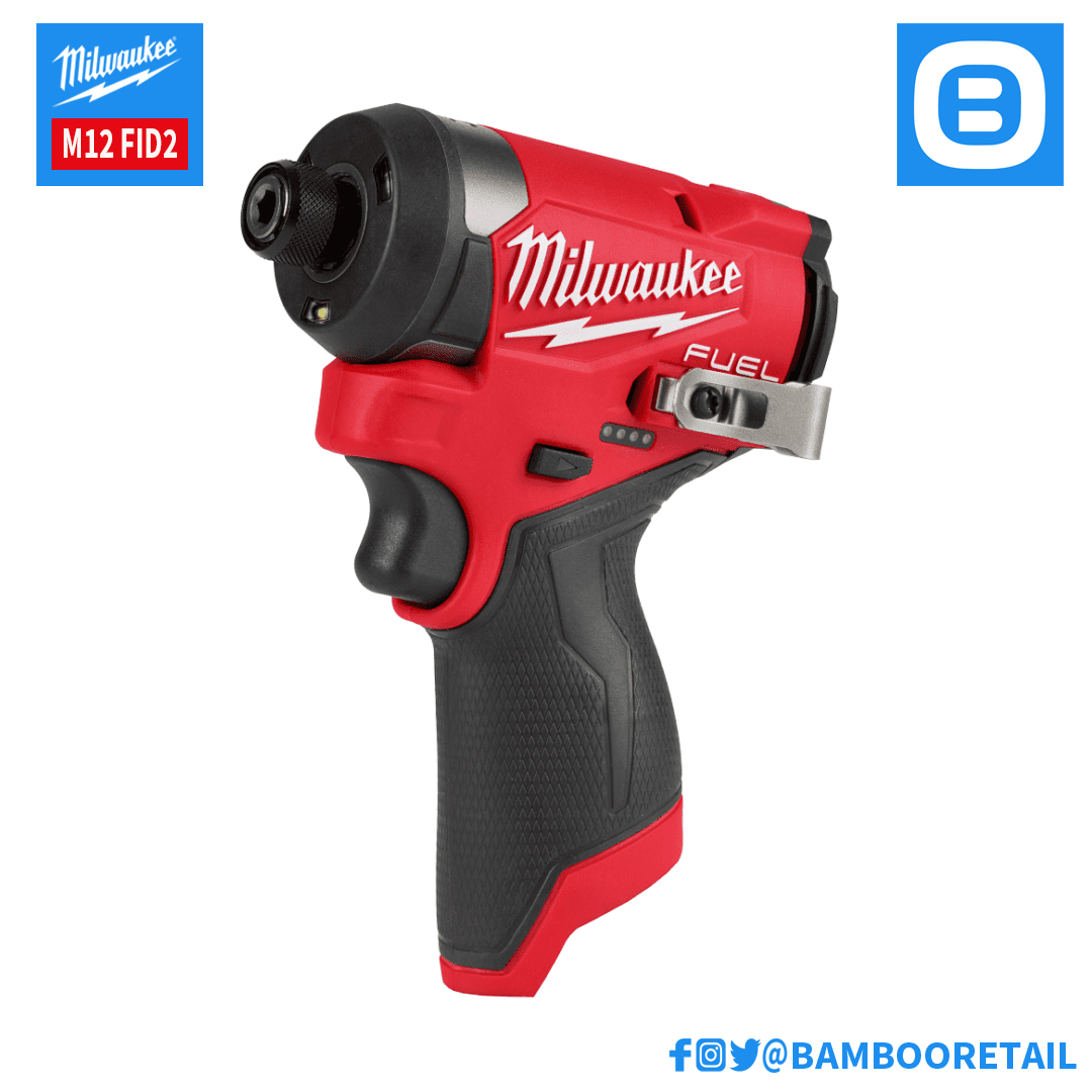 Milwaukee M12 FID2, Máy vặn vít, 12V, Màu đỏ đen