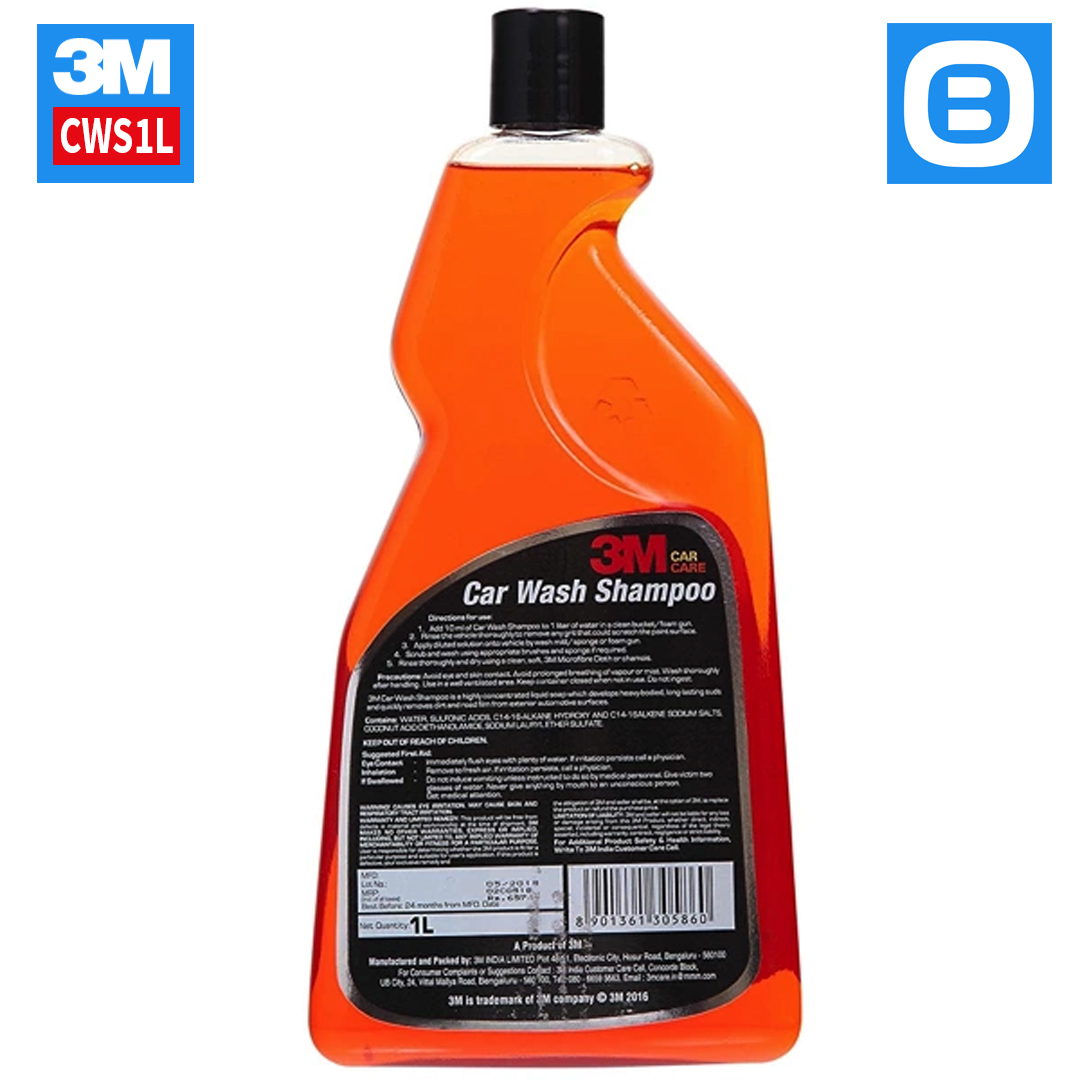 3M Car Wash Shampoo, Xà bông rửa xe, 1lít