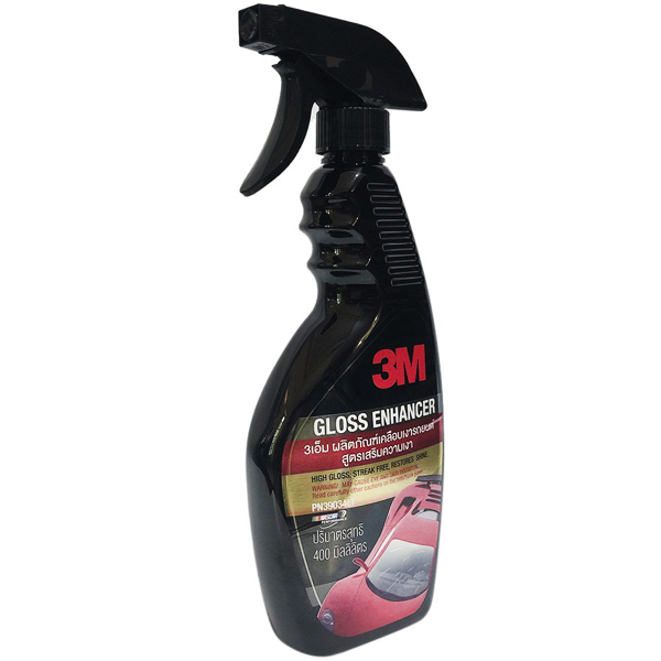 3M 39034 LT Gloss Enhancer, Chai xịt tăng độ bóng sơn, 400ml