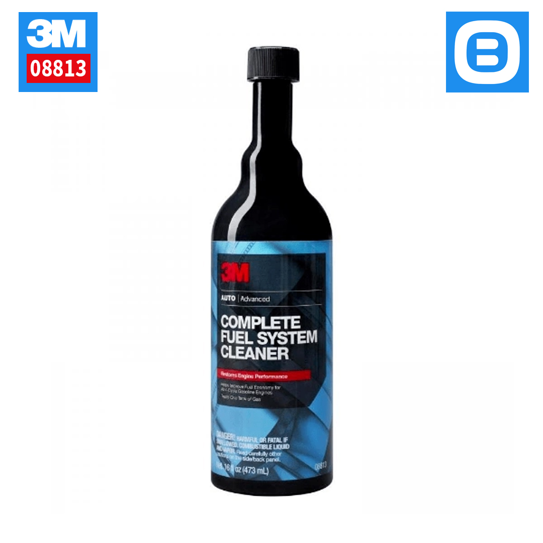 3M 08813 Complete Fuel System Cleaner, Dung môi Phụ Gia Xăng, 473ml