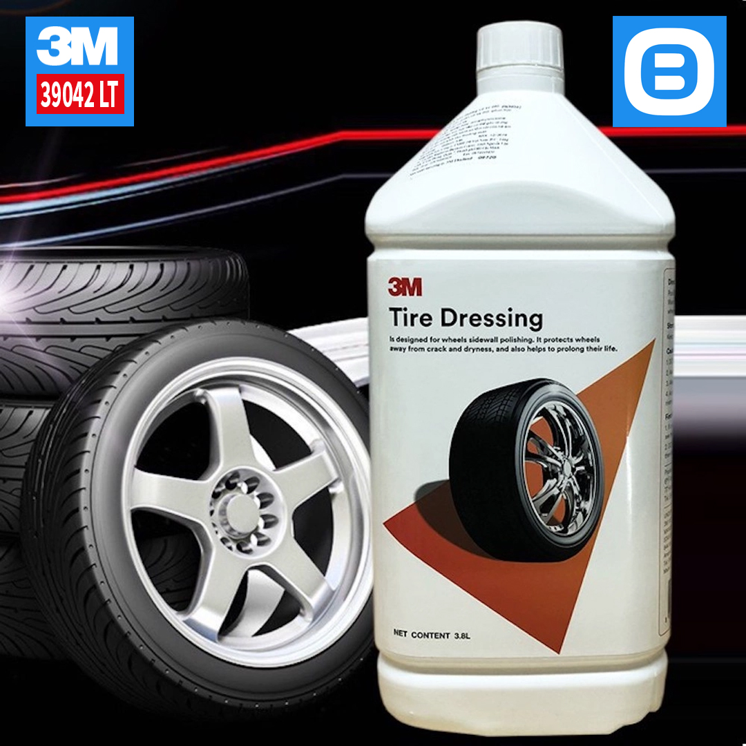 3M 39042 LT-3.8L Tire Dressing, Dung Dịch bảo dưỡng cao su, 3.78 lít