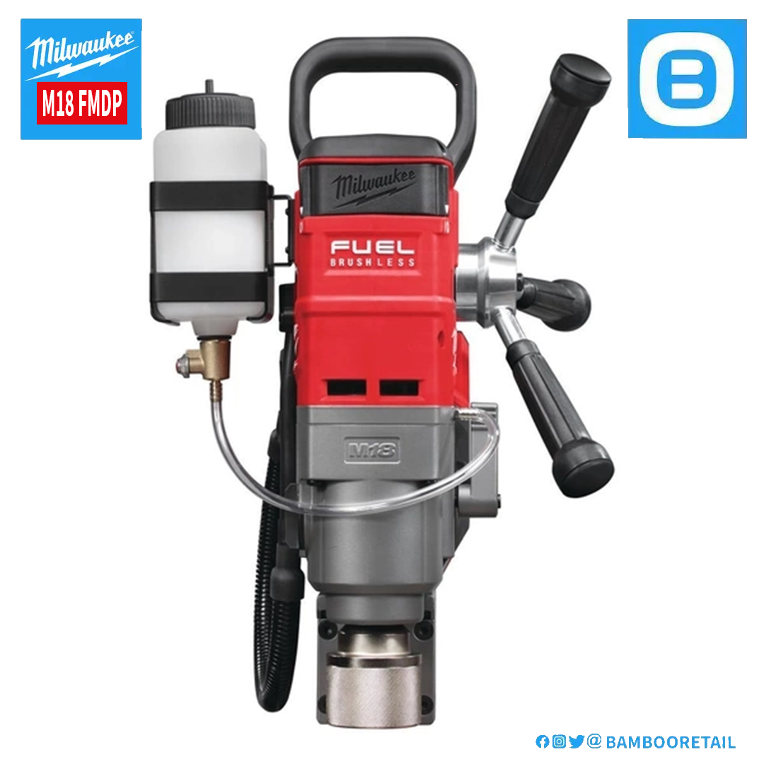 Milwaukee M18 FMDP, Máy khoan từ dùng pin, 18V, Màu đỏ đen, 18127029