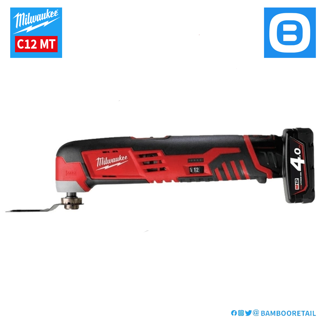 Milwaukee C12 MT, Máy cắt đa năng, 12V, Màu đỏ đen, 18054042