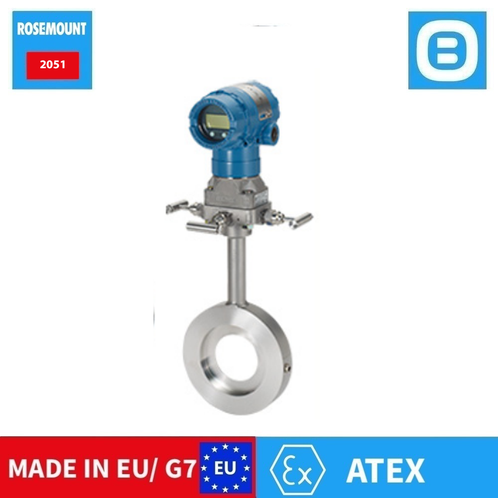 Rosemount 2051 Coplanar Pressure Transmitter, Cảm biến áp suất, Chênh áp 137 bar - Áp suất 137 bar, IEC 61508, ATEX, Xuất xứ EU/G7