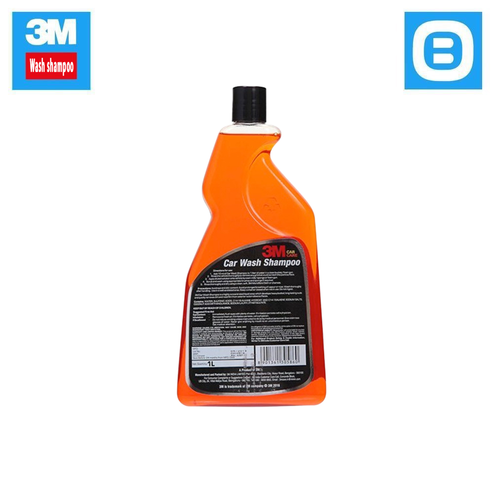 3M Car Wash Shampoo, Xà bông rửa xe, 1lít