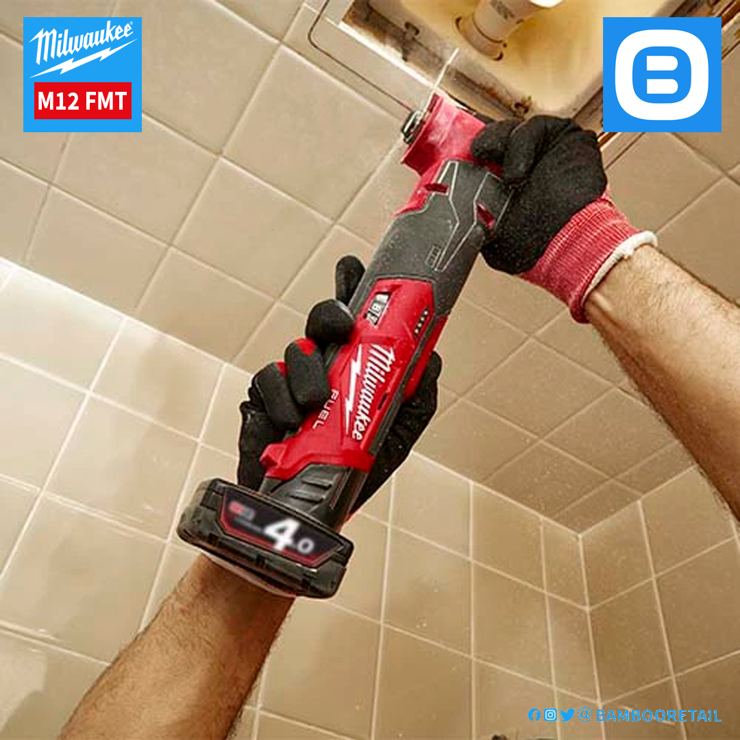 Milwaukee M12 FMT, Máy cắt đa năng, 12V, Màu đỏ đen, 18401008