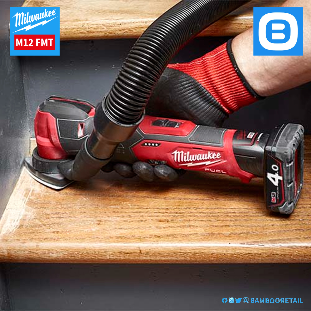 Milwaukee M12 FMT, Máy cắt đa năng, 12V, Màu đỏ đen, 18401008