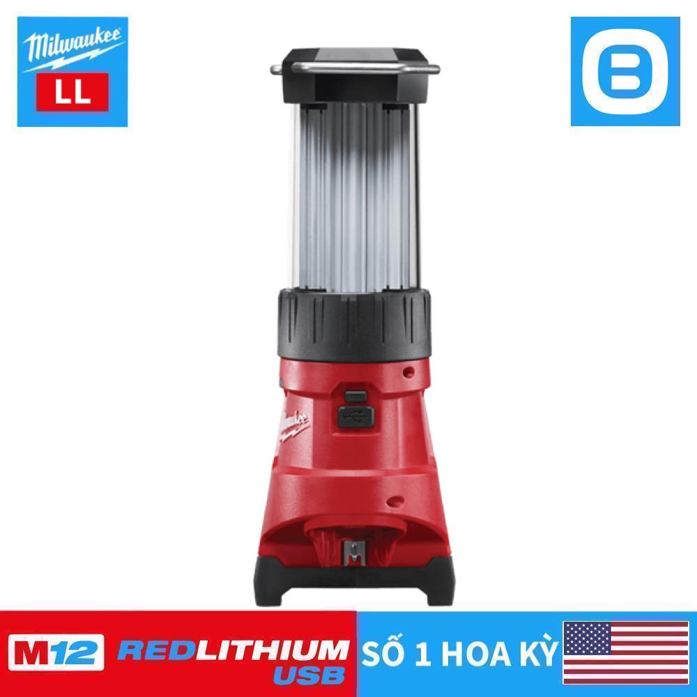 Milwaukee M12 LL, Đèn LED báo hiệu, 12V, Màu đỏ đen, 16047004