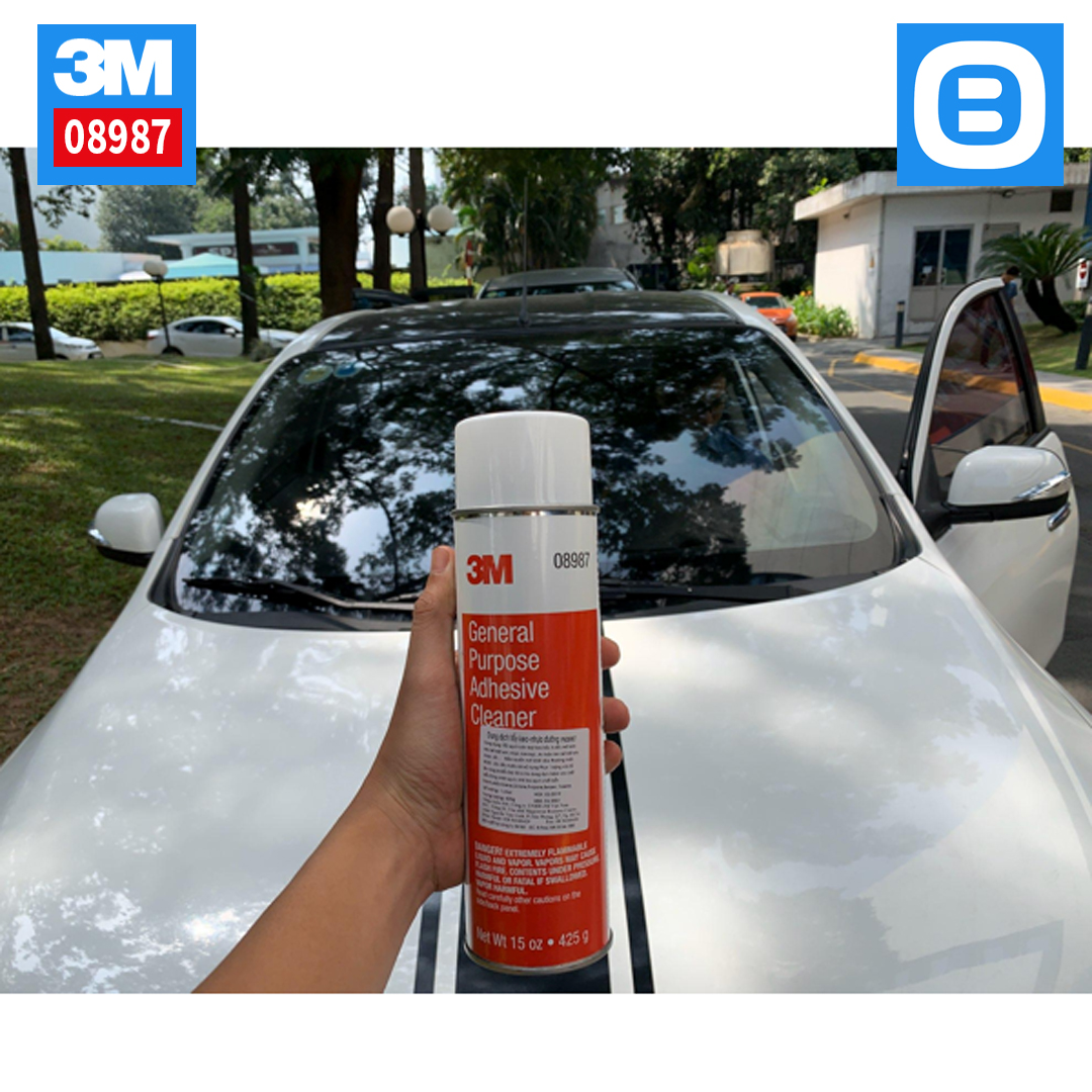 3M 08987 General Purpose Adhesive Cleaner, Dung dịch tẩy keo nhựa đường, 425gr