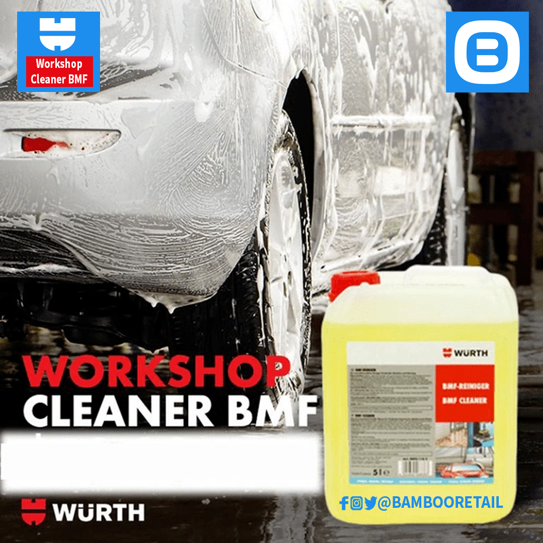 Wurth Workshop Cleaner BMF, Chất tẩy rửa đa năng BMF, 5l, 08931182