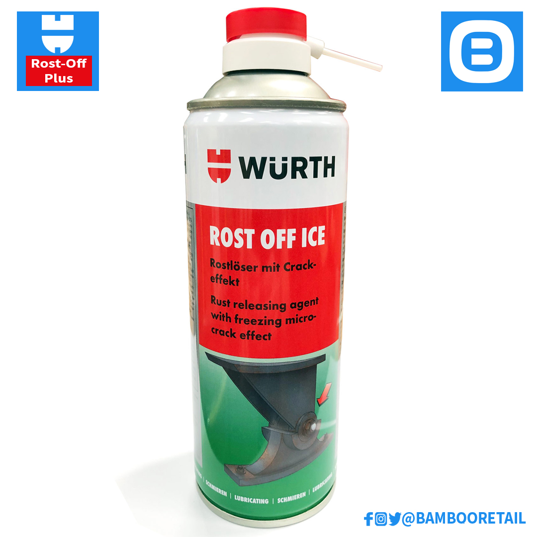 Wurth Rust Remover Rost-Off Plus, Chất tẩy rỉ sét, 300ml, 0890200