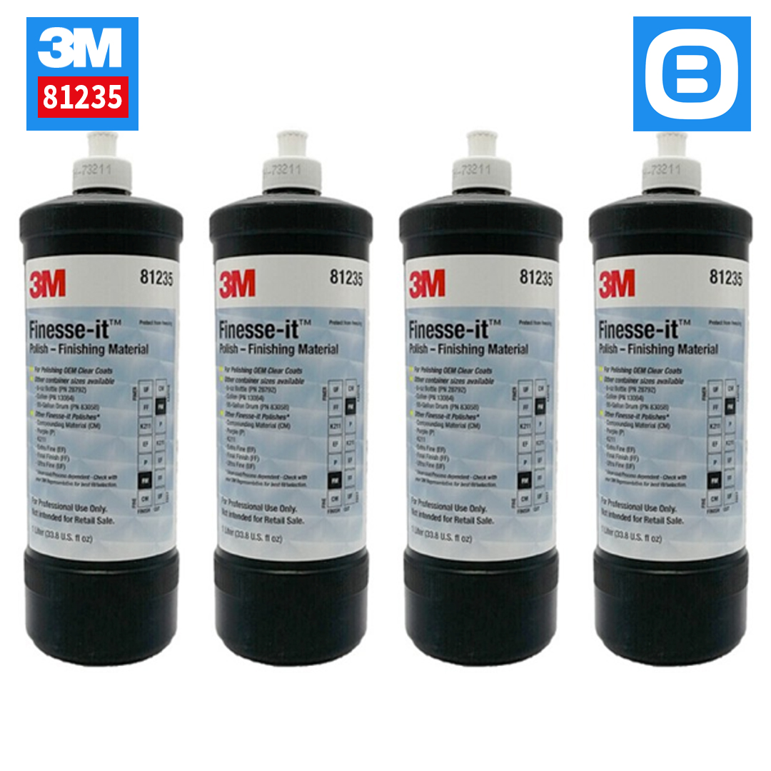 3M 81235 Polish Finishing Material, Chất Đánh Bóng Sơn & Nhựa, Composite, 1 lít