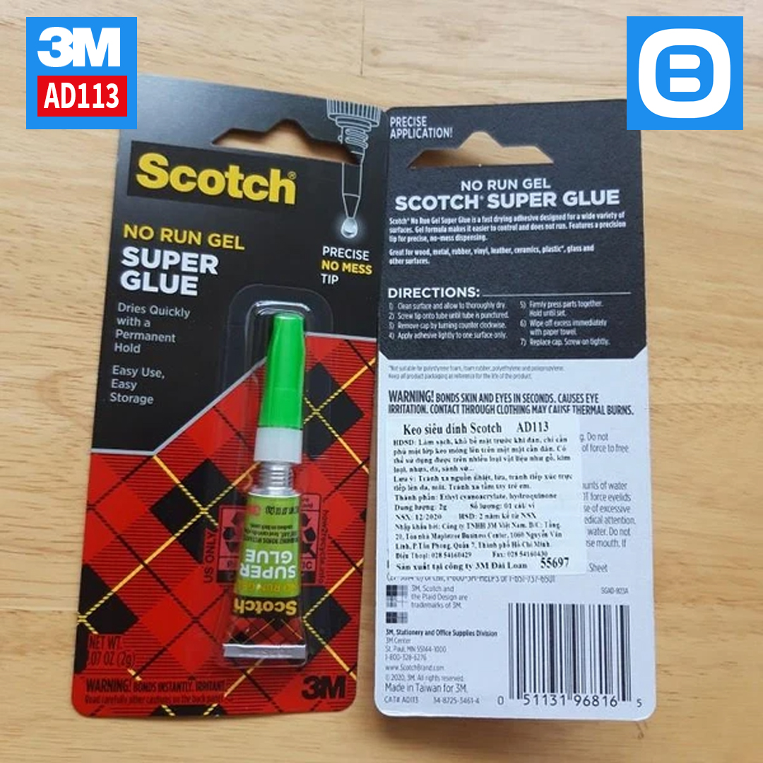 3M Scotch AD113, Keo siêu dính đa năng