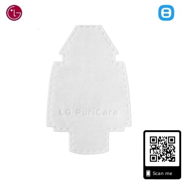 LG Nắp trong dùng cho khẩu trang điện tử lọc khí LG PuriCare thế hệ 2