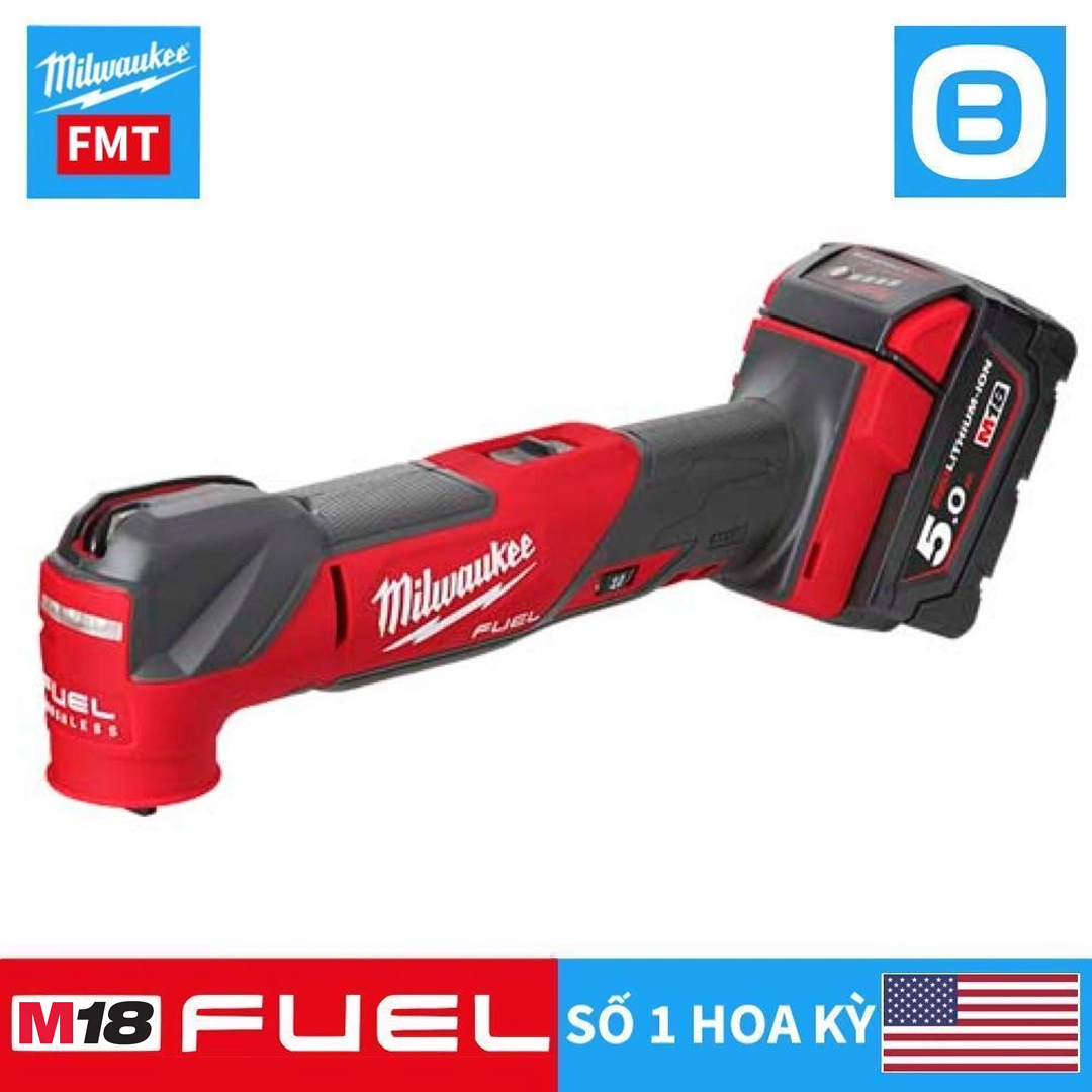 Milwaukee M18 FMT, Máy cắt đa năng, 18V, Màu đỏ đen, 18517009