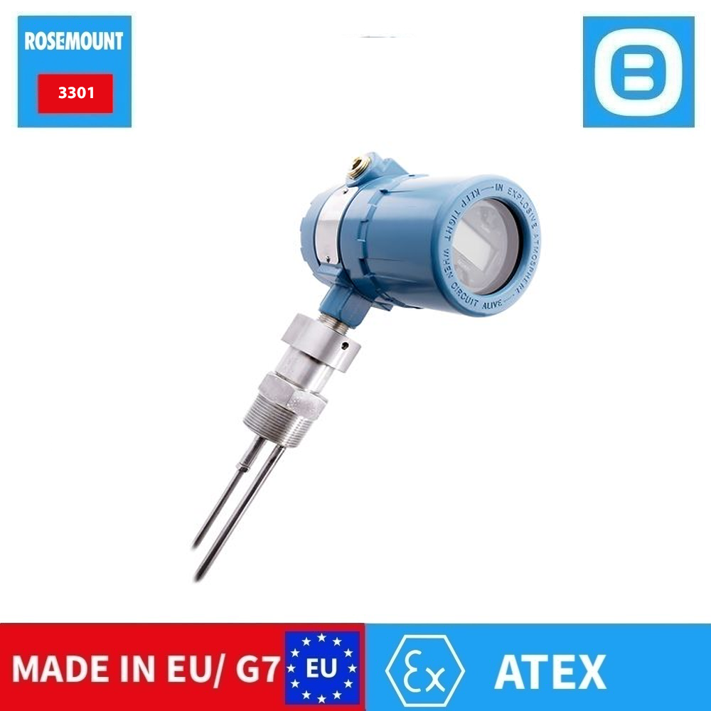 Rosemount 3301 Level Transmitter, Cảm biến áp mức, 40bar, max 150C, Xuất xứ EU/G7