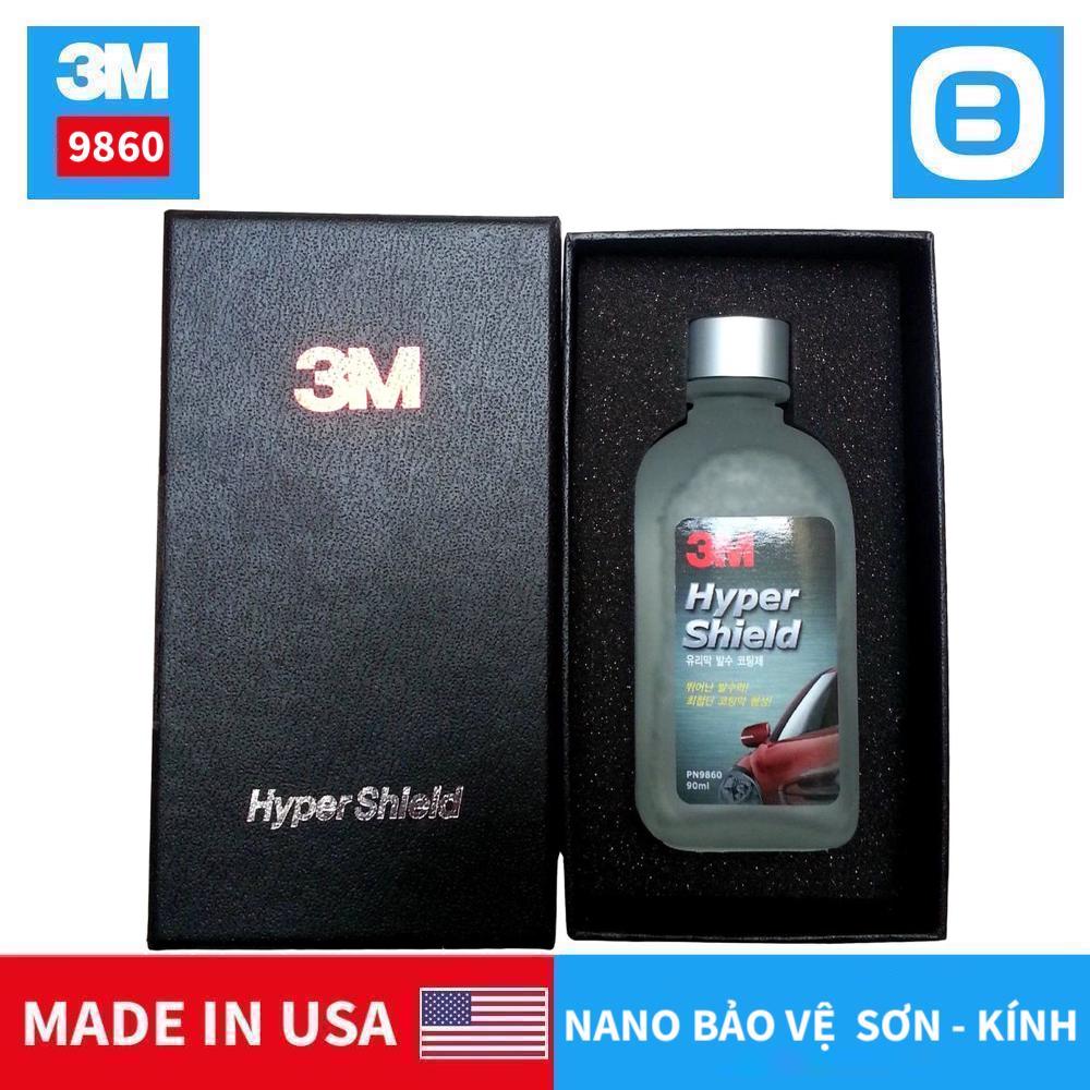 3M 9860, Dung dịch phủ Nano, 90ml