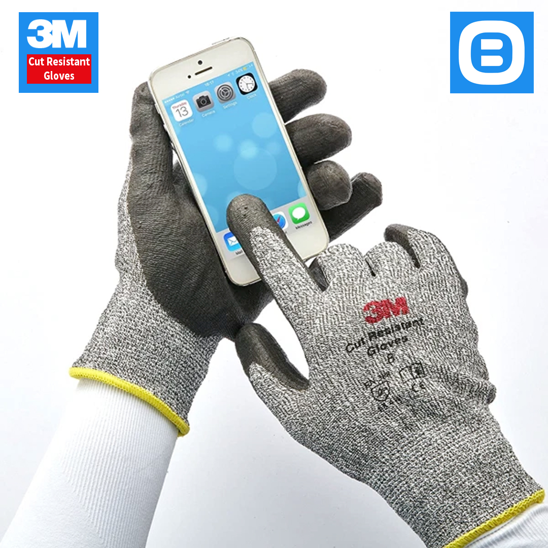 3M Cut Resistant Gloves, Găng tay chống cắt cấp độ 1 3 5, Size M L XL