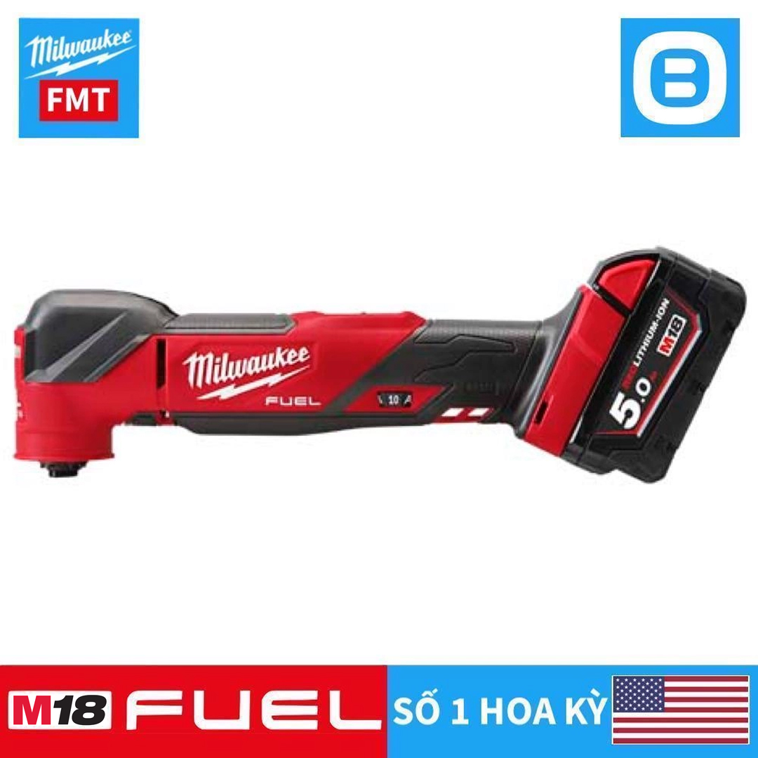 Milwaukee M18 FMT, Máy cắt đa năng, 18V, Màu đỏ đen, 18517009