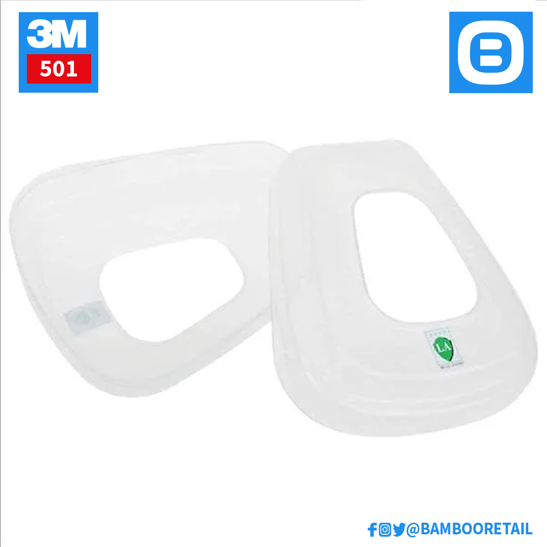 3M 501, Nắp giữ tấm lọc, Trong suốt, 70071731957