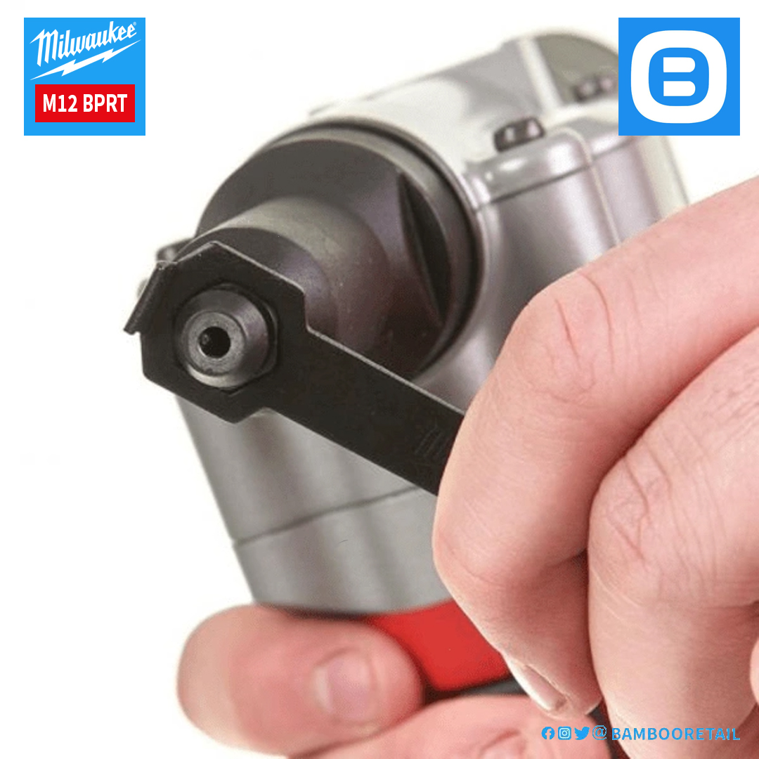 Milwaukee M12 BPRT, Máy bắn đinh rút, 12V, Đinh tán 4,8mm, 9000N, Màu đỏ đen, 18252007