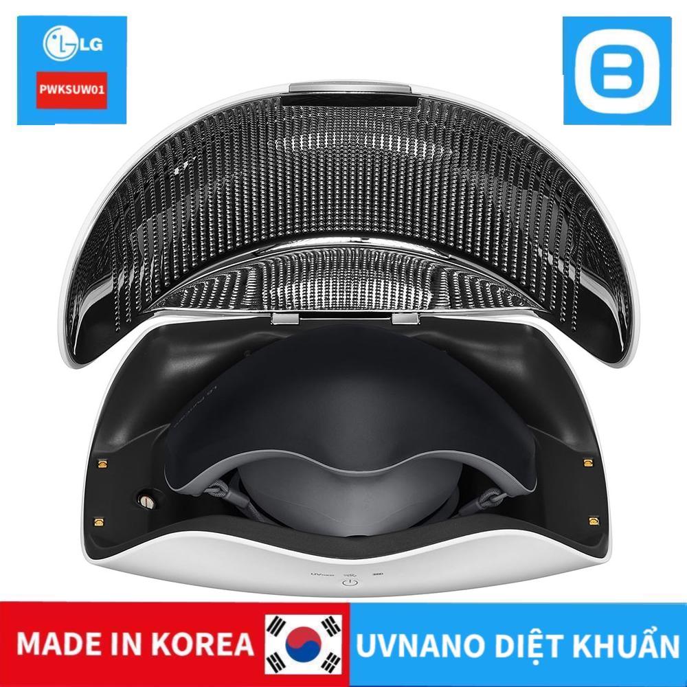 LG Puricare 2, Hộp đựng khẩu trang lọc khí điện tử Puricare thế hệ 2, UVnano diệt khuẩn, Màu trắng