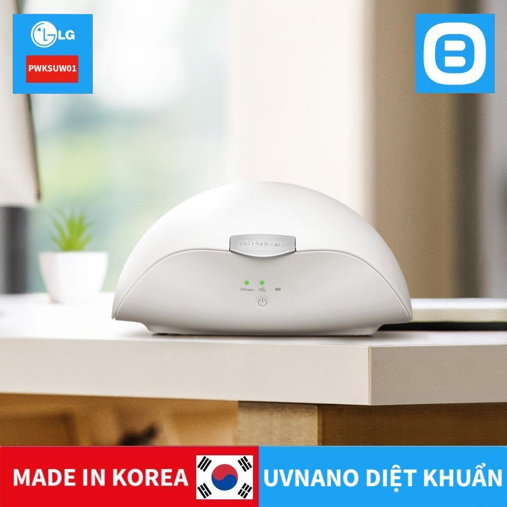 LG Puricare 2, Hộp đựng khẩu trang lọc khí điện tử Puricare thế hệ 2, UVnano diệt khuẩn, Màu trắng