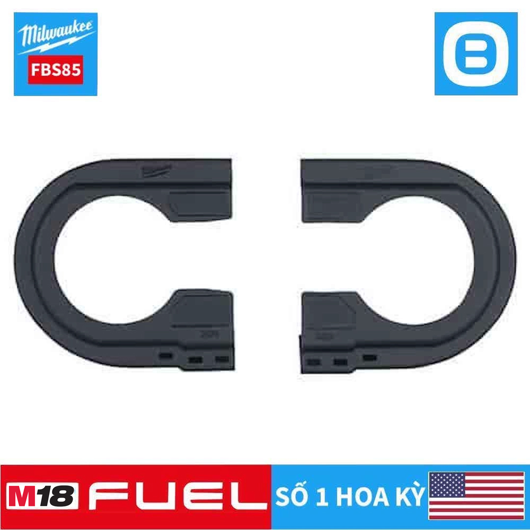 Milwaukee M18 FBS85, Máy cưa vòng, 18V, Đường kính cắt 85 mm, Màu đỏ đen, 18402011